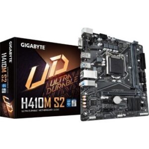 Gigabyte H410M S2H LGA1200, Intel 10th Gen, Micro-ATX Motherboar, M.2 Support, HDMI, D-Sub, USB 3.2 Gen 1 | H410M S2H