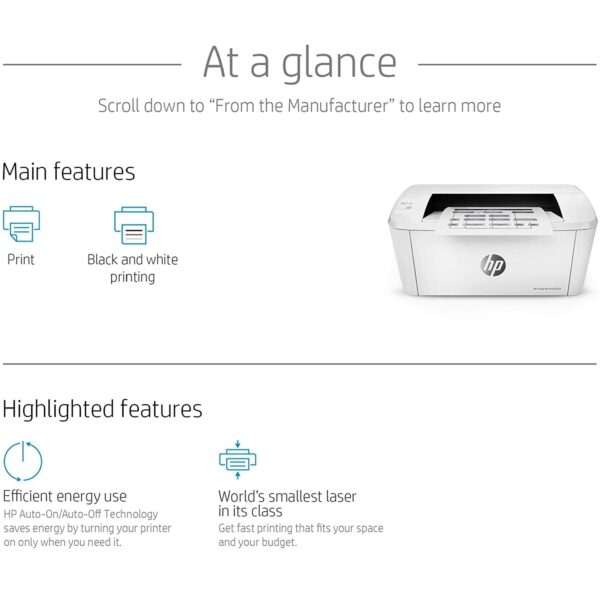 HP Laser Jet M15A Printer