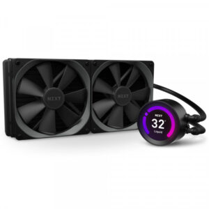 NZXT Kraken Z63 280mm AIO Liquid Cooler with LCD Display, 2x140mm Fan | RL-KRZ63-01