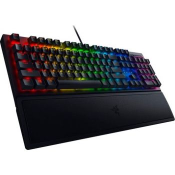 Razer BlackWidow V3 Mechanical Gaming Keyboard, Tactile, Green Mechanical Switches, Chroma RGB Lighting, Programmable macro Functionality | RZ03-03540100-R3M1