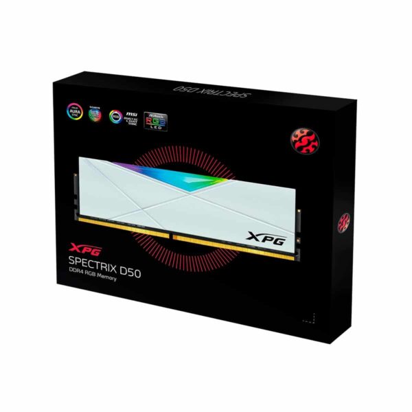 Adata XPG Spectrix D50 16GB (2x8GB) DDR4 3000MHz Memory Module - Gray | AX4U300038G16A-DT50